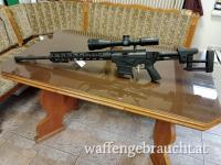Ruger Precision Rifle im Kaliber 6,5mm Creedmoor mit Bauer 5-25x56, taktisches Absehen beleuchtet