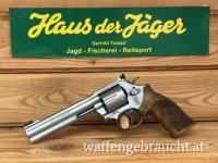 Smith & Wesson Revolver 686 Target Champion .357 Mag. Silber