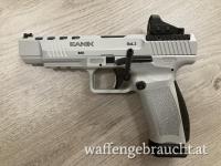 SETAKTION! Canik TP9 SFX Mod.2 Whiteout 9mm inkl. MAK DOT SXP 3,5MOA