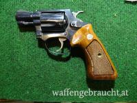 Smith & Wesson Mod. 36 .38 Spec. - 2-Zoll - Lauf -  Square-Butt - sehr gut - ideal für die Fallenjagd