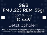 FocusRange Sellier&Bellot .223Rem 800 Schuss Karton 
