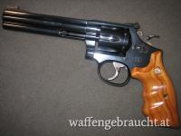 Smith & Wesson 17-6, Cal. .22lr , 6 Zoll LL. , Brüniert , Targetrevolver