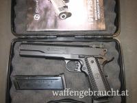 Schmeisser HUGO 1911 , 9mm Luger , neuwertig , komplett mit Koffer und Magazinen