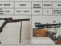 Brünner Tatra CZ 584-15 Mod.2 CPL Büchsbockflinte