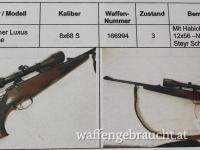 Steyr Mannlicher Luxus Repetierbüchse 