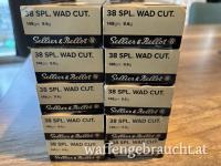 Sellier & Bellot 493 Stück  .38 Spec. Wadcutter 9,6g/148grs