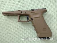 Griffstück einer 4191 GLOCK 17 Gen 3 Oliv