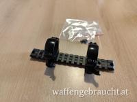 Recknagel Montageringe inkl. Picatinny Schiene für Sauer 100/101