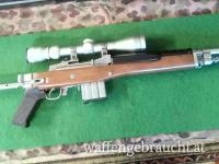 Ruger Mini 14 .223 stainless mit viel Anbau- und Zubehörteilen
