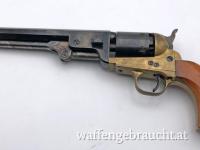 Schöner Vorderladerrevolver (Perkussion)  Colt Navy Mod. 1851 im Kaliber .36  7 1/2 Zoll