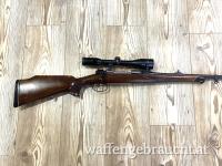 Schöne Mauser 98, 270Win, Schaftmagazin, Swarovski 6x42, Graviert