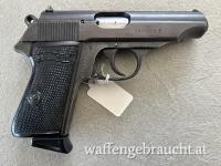 Pistole Walther PP 7,65   Zivilbeschuss + Adler 359