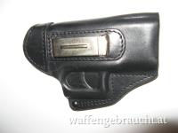 VlaMiTex schwarzes Leder IWB Holster 