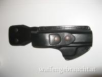 Original Leder-Pistolenholster der deutschen Polizei