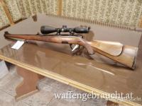Steyr L Stutzen im Kaliber 5,6x57 mit GPO 4-12x50i, Absehen 4 und Leuchtpunkt