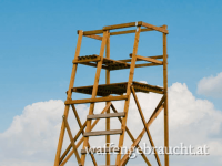 Mittlerer Drückjagd-Hochsitz / Drückjagdstand 2-Sitzer ABHOLUNG & VERSAND