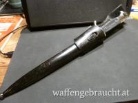 ASG aus dem 1. WK oder 2. WK mit Ätzung und Koppelschuh super Zustand 