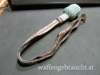 Portepee der Polizei WK II getragener Zustand original