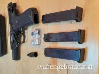 Wahlter P88 Compact mit 3 Magazinen, Abschussköcher, Koffer,