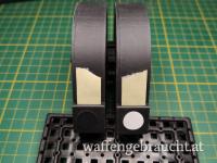 2 Schusspflaster Boxen für Zweckform Schusspflaster 13mm inkl. Restrollen und Versand 