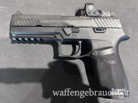 Pistole Sig Sauer P320 Full Size RXP inkl. SIG Romeo 1 RedDot und BlackTrident Holster