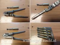 Suche nach Kapselschießeinrichtung M.2 für M.95 Steyr, Hirtenberger Ladekonus, Zange, Ausstoßer, Zusatzkorn
