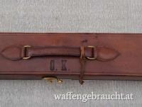 Exklusiver Gewehrkoffer Vintage Leder 