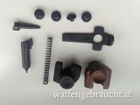 Teile P08, K98, FN HP, Steyr M 95, Diverse Kleinteile, Kompensator 