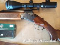 BRNO Bockbuechsflinte 5o2,,,ZUVERLÄSSIGKEIT, 7x65  12x70 ., LEUCHTPUNKT ,2.5x10x56,E
