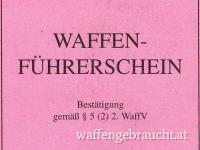 WAFFENFÜHRERSCHEIN  bei Andreas Seper