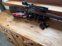Steyr Mannlichr Mod.SL 5,6 * 50 Mag. inkl. Optik und Munition  