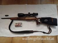 Weihrauch HW 66P Lochschaft Cal. 222 , 14×1 Gewinde 