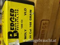 Berger Geschosse .30 168 grain Moly VLD 