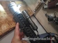 Olight gross mit Picantinny und Taster 