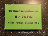 Büchsenpatronen 8x75R original verpack