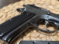 Pistole Sammlerstück CZ 75 - Short Rail Baujahr 1976/1977 9 mm Para super Zustand