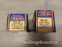 Barnes TTSX Geschosse .308 und 7mm . 284