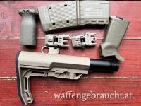 AR-15 Umrüstsatz – Flat Dark Earth (FDE) – Komplettset mit Zubehör