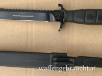 Limitiertes Glock Feldmesser in schwarz mit Säge speziell für die bolivianischen Sondereinheiten gelabelt 