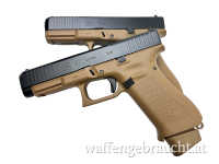Glock 47 oder 19 Gen.5 MOS FS Coyote Sondermodell ! Kal. 9x19mm, auf Lager! 