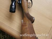 Mauser 6.5x57 mit Steyr Schwenkmontage Basis mit Schiebesicherung