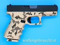 Glock 19 Einzelstück mit werksseitigem Tarnmuster