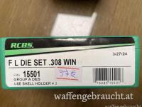 RCBS F L DIE Matrizenset mit Nummer 15501 für das Kaliber .308 Winchester 