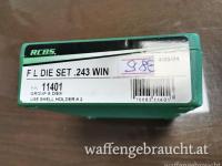 RCBS F L DIE Matrizenset mit Nummer 11401 für das Kaliber .243 Winchester 