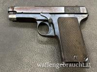 Pistole Beretta 1915, 9mm Glisenti u. Lederholster