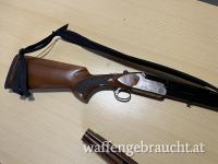 Bockflinte, Uzkon, Mod.: S16, Kal.: 12/76 und Stahlbeschuß,