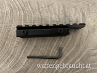 Zielfernrohrmontage Adapterschiene 11mm Schiene auf 21mm Picatinny-Schiene