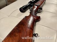Mauser 98 Jagdbüchse – Edelausführung mit Gravuren und Zielfernrohr