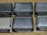 U.S. Army 6 neue Cartridge Clips (Laderahmen) für das Gewehr Rifle, Caliber .30M1.