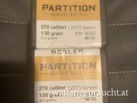 Nosler Partition Spitzer 270 (.277)  130gr 